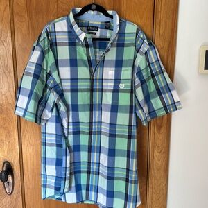 Chaps Ralph Lauren Big Men's Short Sleeve Button Down Shirt
